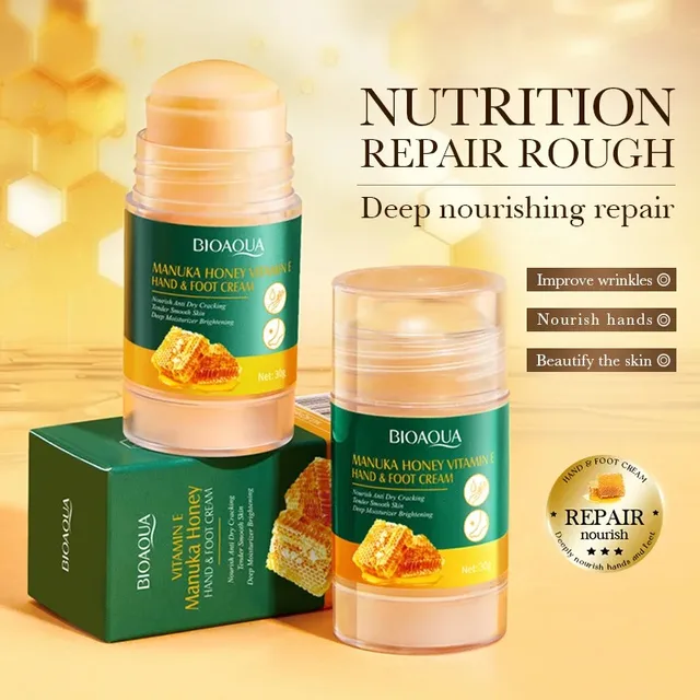 30g of Hand and Foot Cream Can Deeply Nourish Dry and Cracked Skin on Hands and Feet, Effectively Relieving Issues Such as Dryness, Cracking, and Peeling, and Restoring the Skin's Softness and Moisture 1