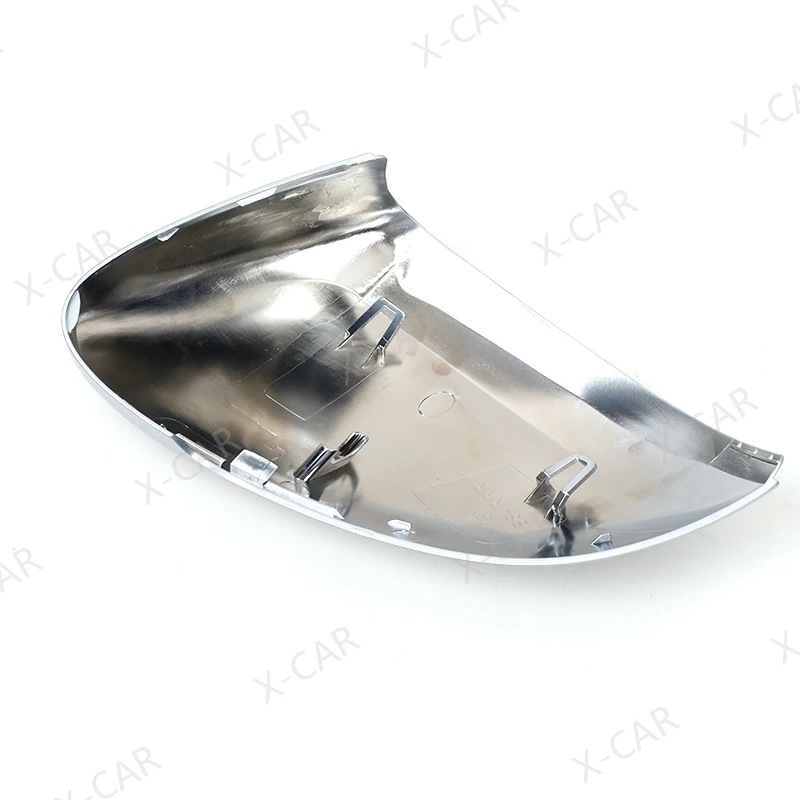 폭스 바겐 폭스 바겐 Passat B8 변형 2015-2019 용 2PCS 무광택 크롬 백미러 사이드 미러 커버 캡 쉘 뚜껑 하우스
