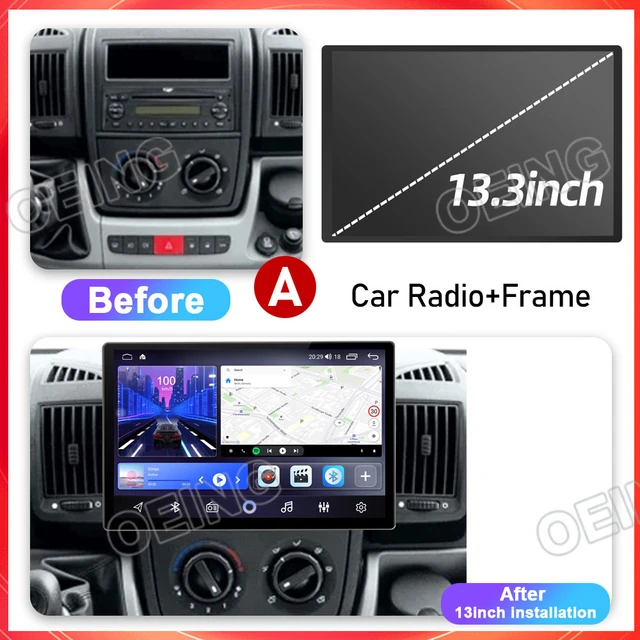 Central Multimidia Mp5 Apple Carplay Fiat Ducato 2022 2023