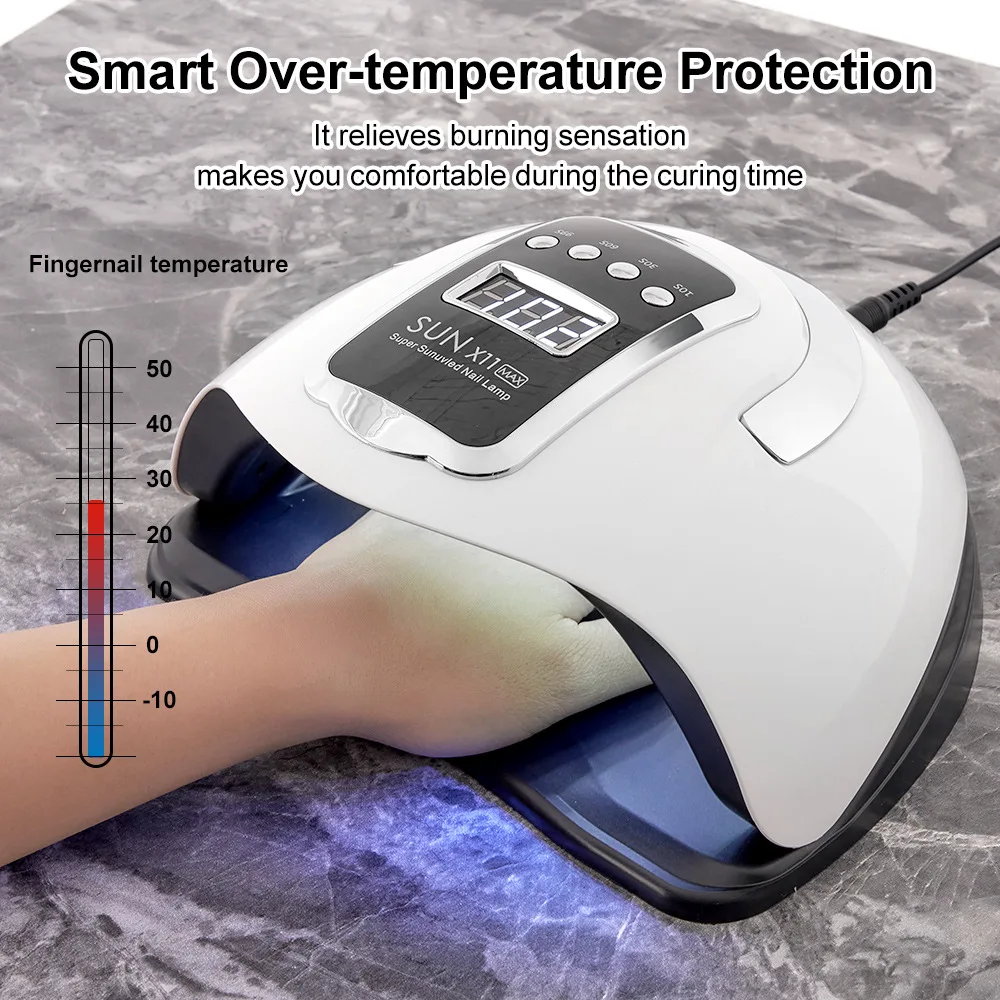 LINMANDA Nail Dryer LED Lamp UV Lamp For Curing All Gel Nail Polish With Motion Sensing Manicure Pedicure Salon Tool Equipment 5