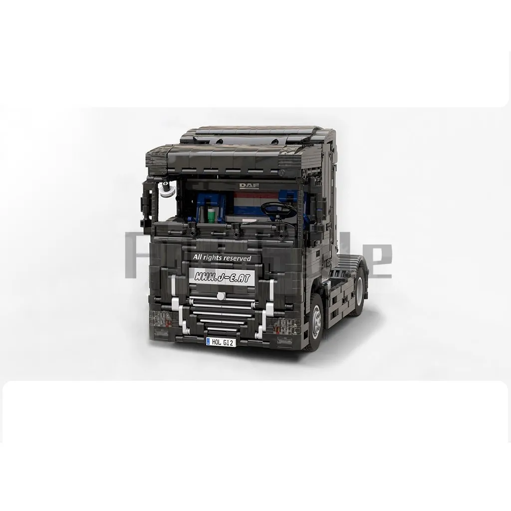 

MOC-33481 DAF XF 460 by Holgi & Technicbasics Building Block Model Spliced Electric Truck Toy Puzzle Kids Gift