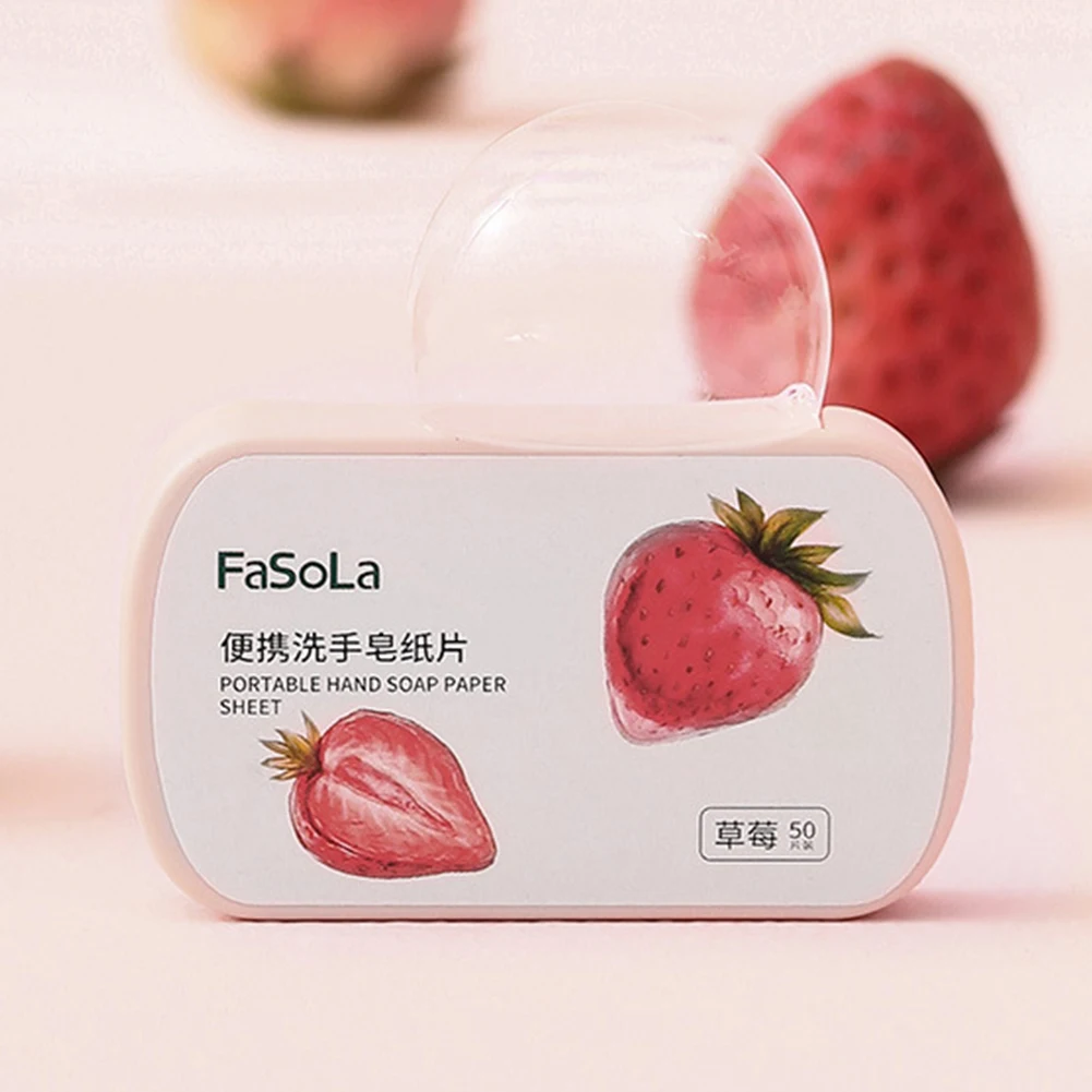 Disposable Soaps Paper 50-200pcs Portable Hand Washing Cleaning Hand Handwashing Mini For Travel