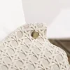 Modern Minimalist and Luxurious Living Room Coffee Table Dining Room Tabletop Tissue Box Creative Leather Drawstring Paper Box 3