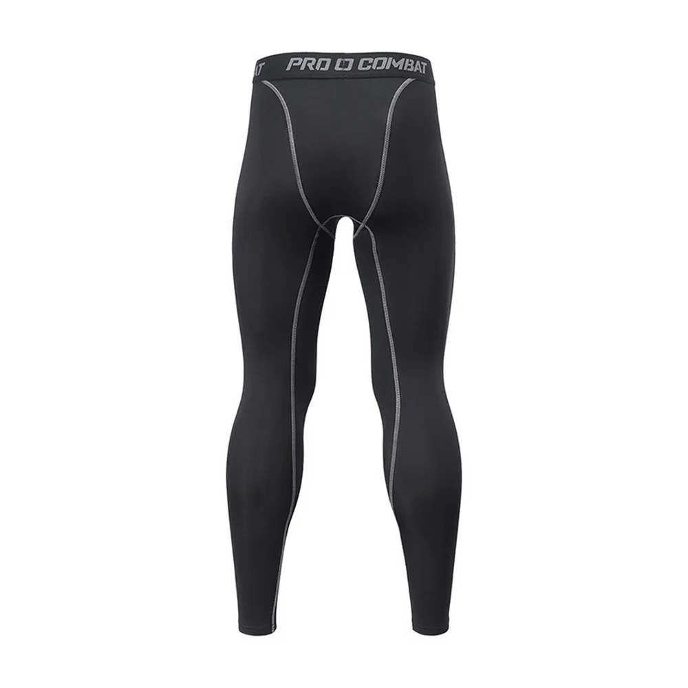 ARSUXEO Men Sports Running Tights Gym Fitness Compression Pants Workout Training Leggings Cycling Base Trousers Jogging Tights