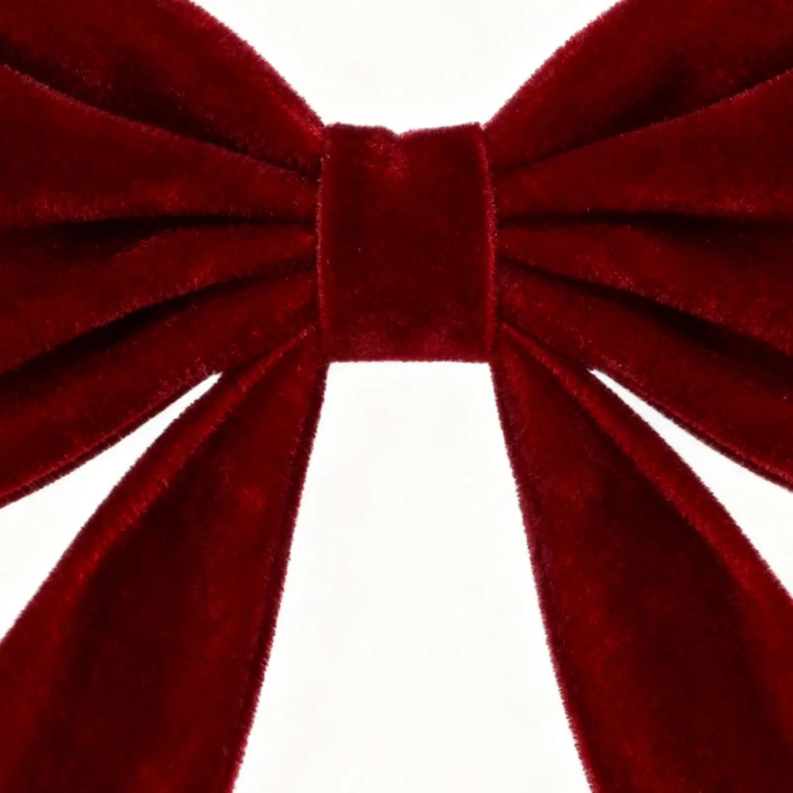 Red Bow Tie Festive Cute 12 Pieces Ornament Wreath Garland Tree Decor For Festival Home Gathering Party Window Party Holiday