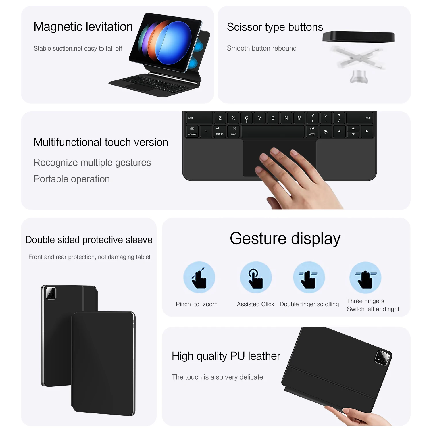 Magic Keyboard with Backlight and Touchpad