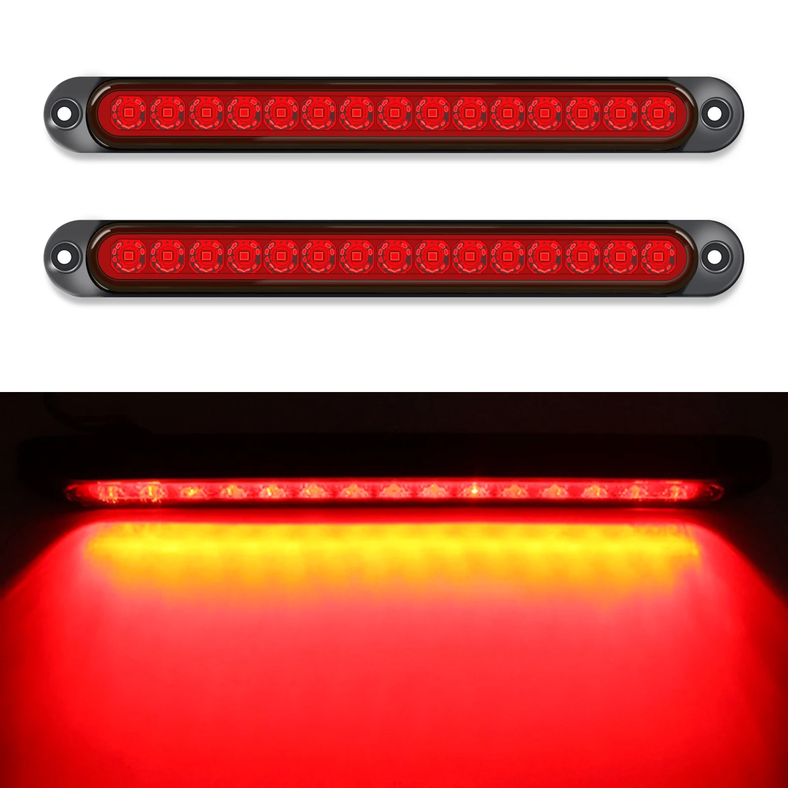 ƮϷ Ʈ Ʈ Ⱦ  LED     극ũ  Ʈ  Ʈ Lights12V-24V 15 LED 4/3/2/1PCS