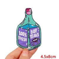 Buy Cartoon Eye Embroidery Patch | Iron-On Patches for Clothing | Thermoadhesive Patches on Clothes | Sew Sticker Camera Fusible Patch Online - Image 6