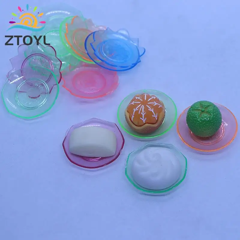 

20 шт., декоративная пластиковая мини-пластина для кукольного домика