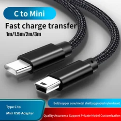 Enhanced USB Type - C to Mini USB Adapter Cable for Charging and Data Transfer