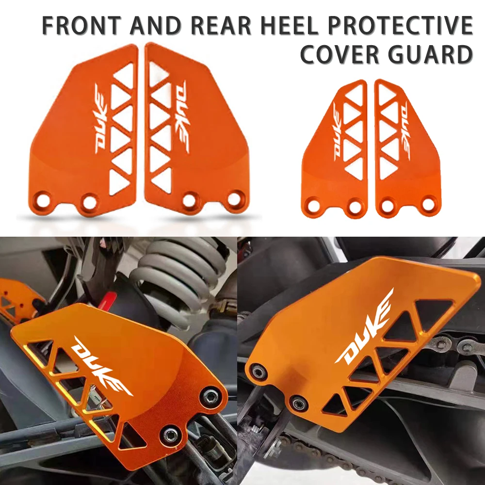 

For KTM Duke 125 250 390 Duke 2017-2023 2018 2019 2020 2021 2022 Front And Rear Heel Protective Cover Guard Brake Cylinder Guard