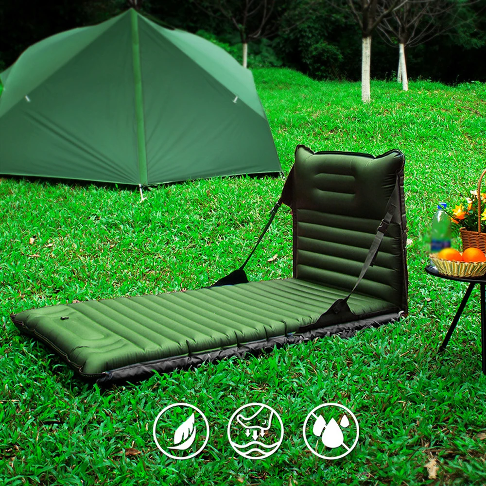 Tomshoo Inflatable Cot Bed Folding Camping Cot Outdoor Hiking