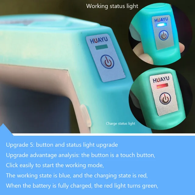 Automatikus Elektromos Víz Permetezőgép Nagynyomású Légszivattyú Növényekhez Autómosó Öntözés Sprinkler Szerszám - Image 6