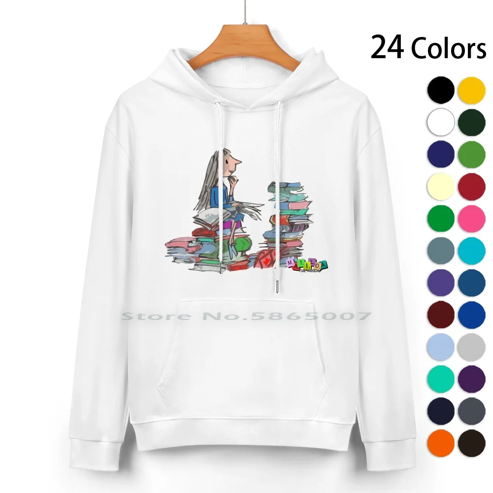 

Matilda Wormwood Pure Cotton Hoodie Sweater 24 Colors Matilda The Musical Matilda Broadway Matilda On Broadway Matilda West End