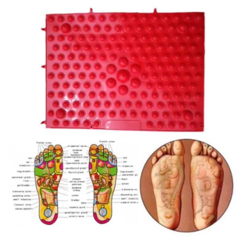 28*38cm Massage Mat Foot Acupressure Board Pain Relief Pressure Workout Pad Foot Massage Sensory Toy Children Thickened