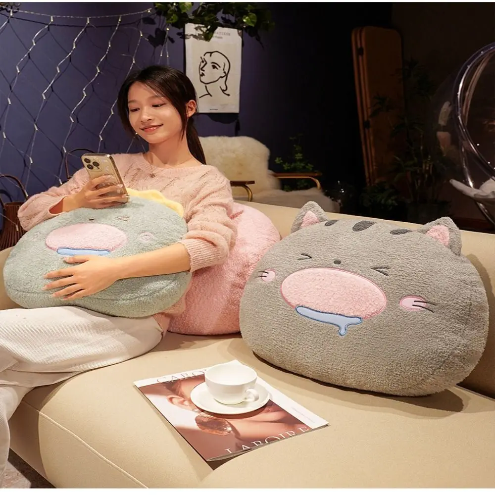 Animal Soft Hand Warmer Pillow Cute Kids Gift Plush Travel Pillow Stuffed Cushion Cartoon Animal Pillow Children 2