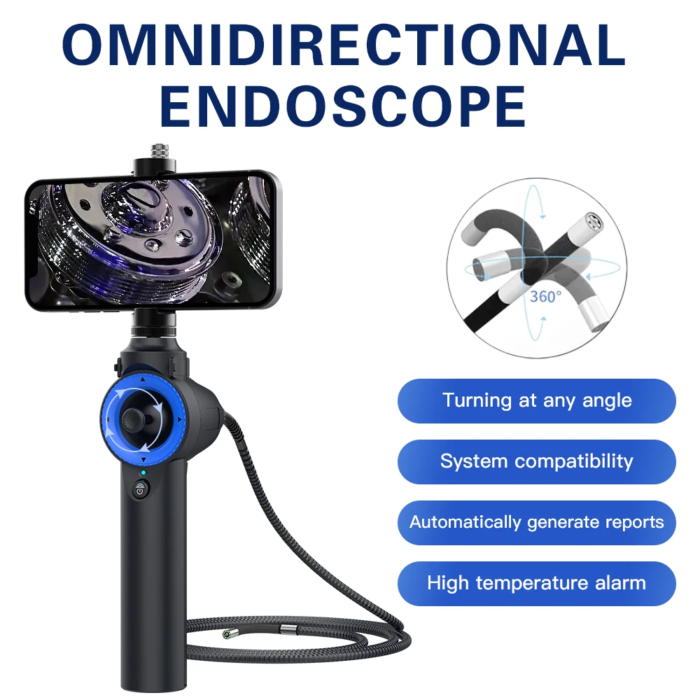 Vividia ME620i Borescope IPhone IPad Joystick Articulating, 41 OFF