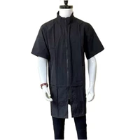 Long Sleeve Multipurpose Anti Static Work Clothes Beautician Apron Smooth Waterproof Pet Grooming Crew Neck Dog Cat Hairdress 1