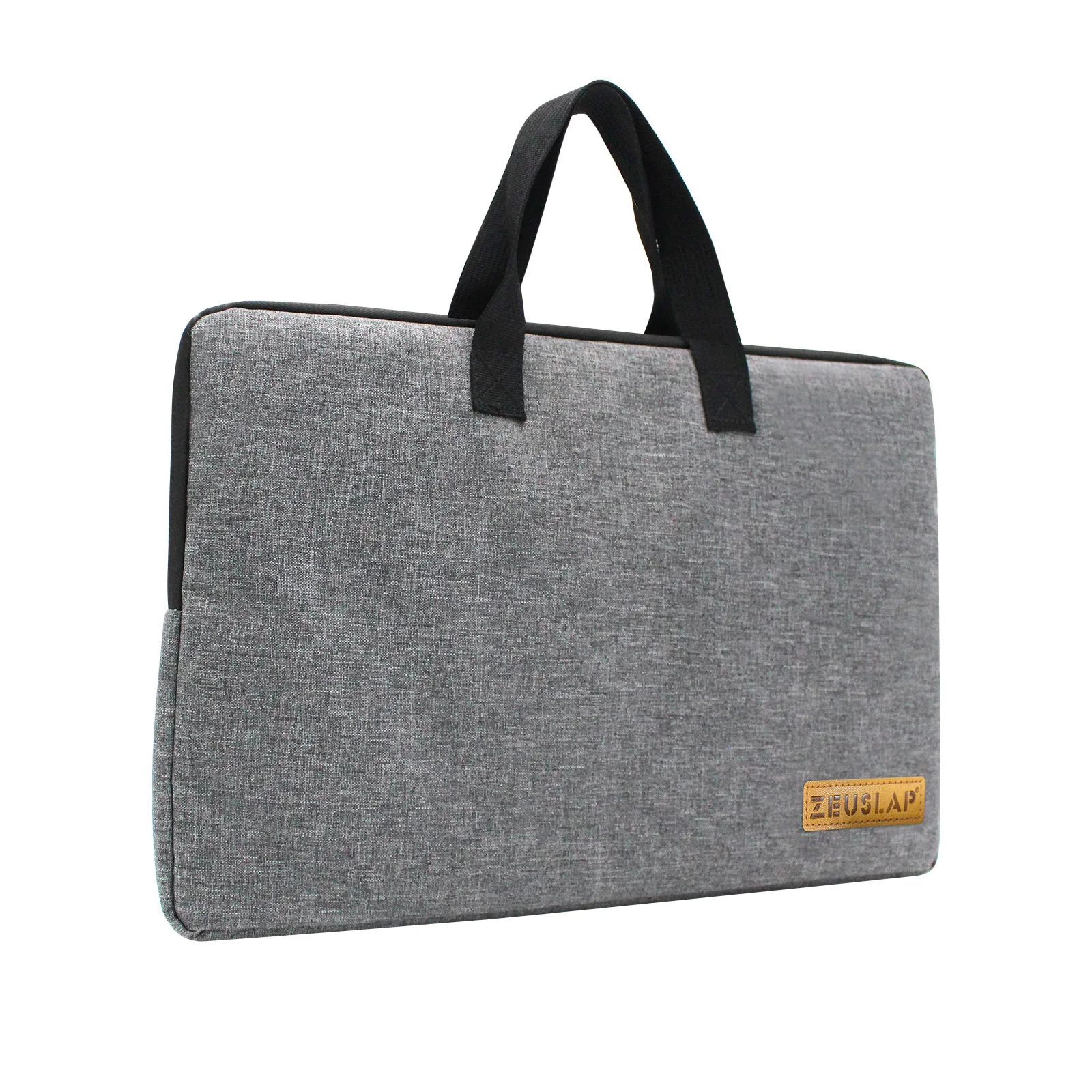 Zeuslap-impermeável Nylon Laptop Messenger Bolsa Monitor Portátil Bolsa Ultrabook Hand Bolsa 13.3 14 15.6 16 - Imagem 3
