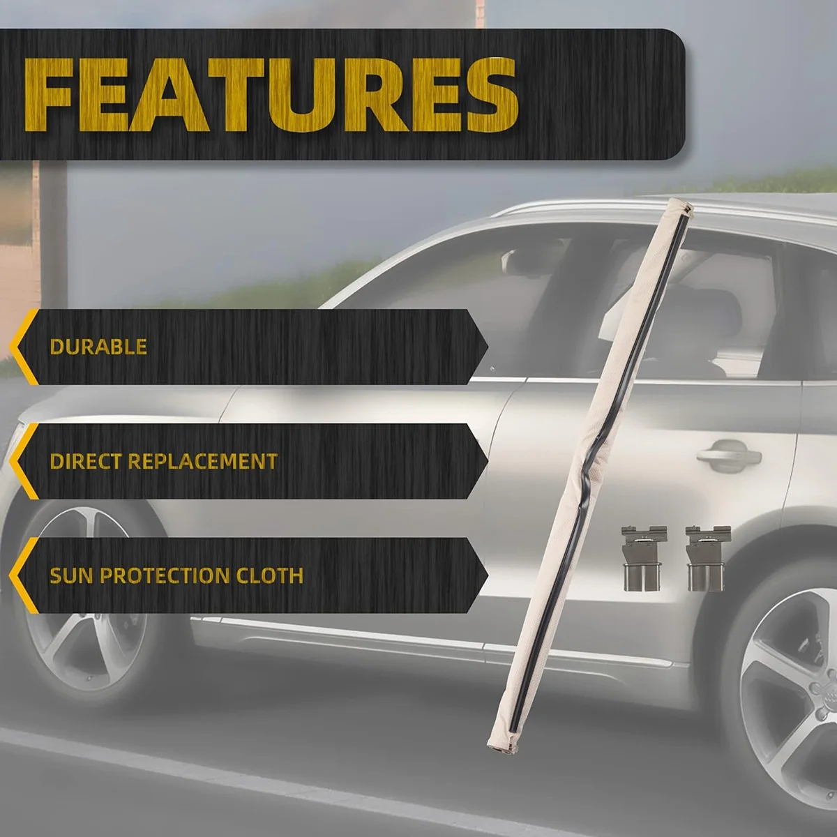 1K9 877 307B Sunshade Roller Blinds Sunroof Roller Blinds for Volkswagen Audi Skoda Seat 1K9877307B Beige