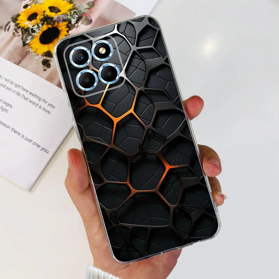 Fashion Butterfly Flower Soft Silicone Shockproof Phone Case Cover