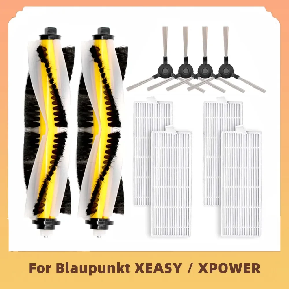 For Blaupunkt Xeasy / Xpower Robot Vacuum Spare Part Main Side Brush Hepa Filter Mop Accessory
