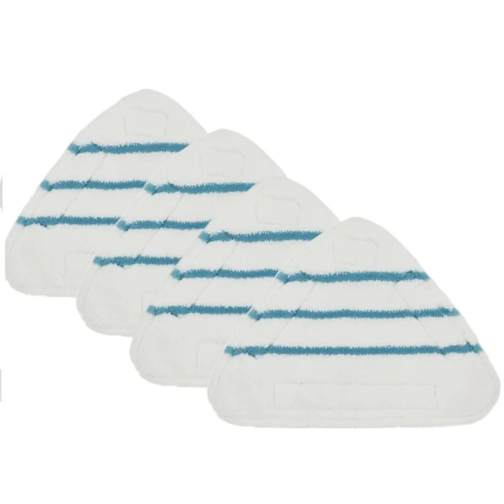 2 Panni Di Ricambio Per Scopa A Vapore - In Microfibra Lavabile, Triangolari, Per Pavimenti Duri - Foto 10