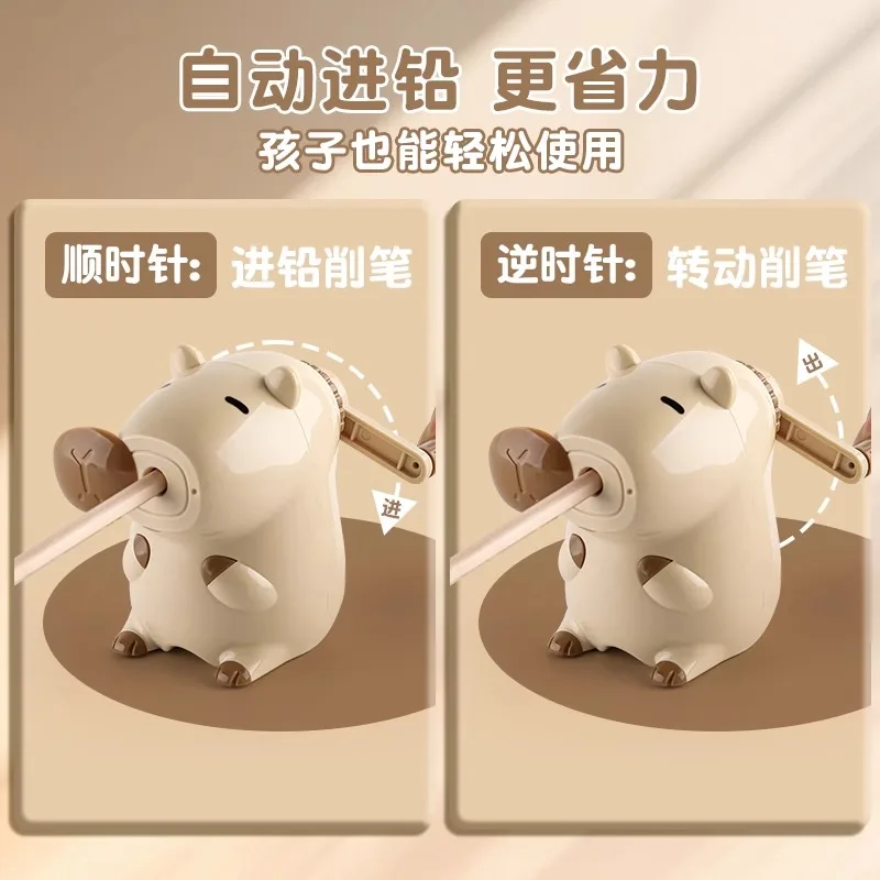 M&G Rotary Pencil Roller Pencil Sharpener Office School Desk Pencil Marker Stationeryrpsharpnepsosdpshpnes