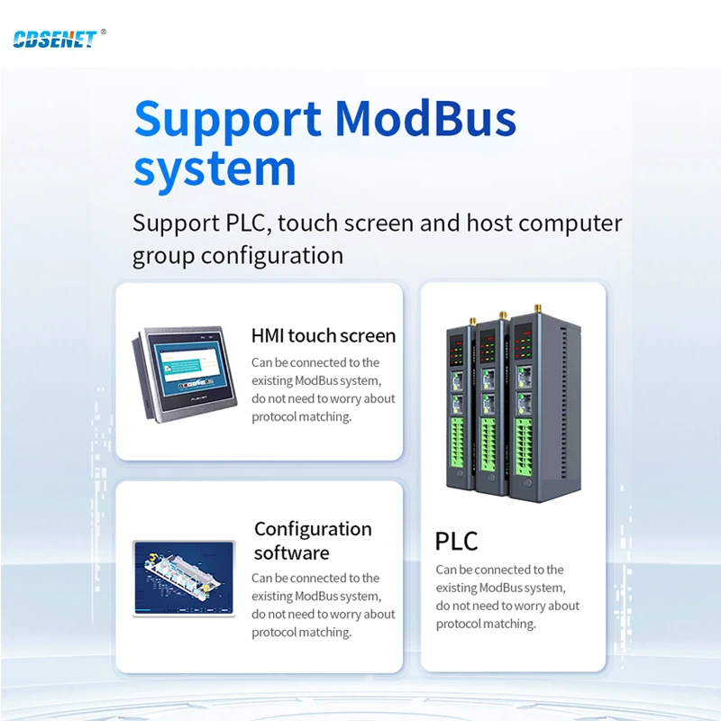 8DI Remote IO Module RS485 Ethernet RJ45 CDSENET M31-XAXX0800G Analog Switch Acquisition Modbus TCP RTU Firmware Upgrade