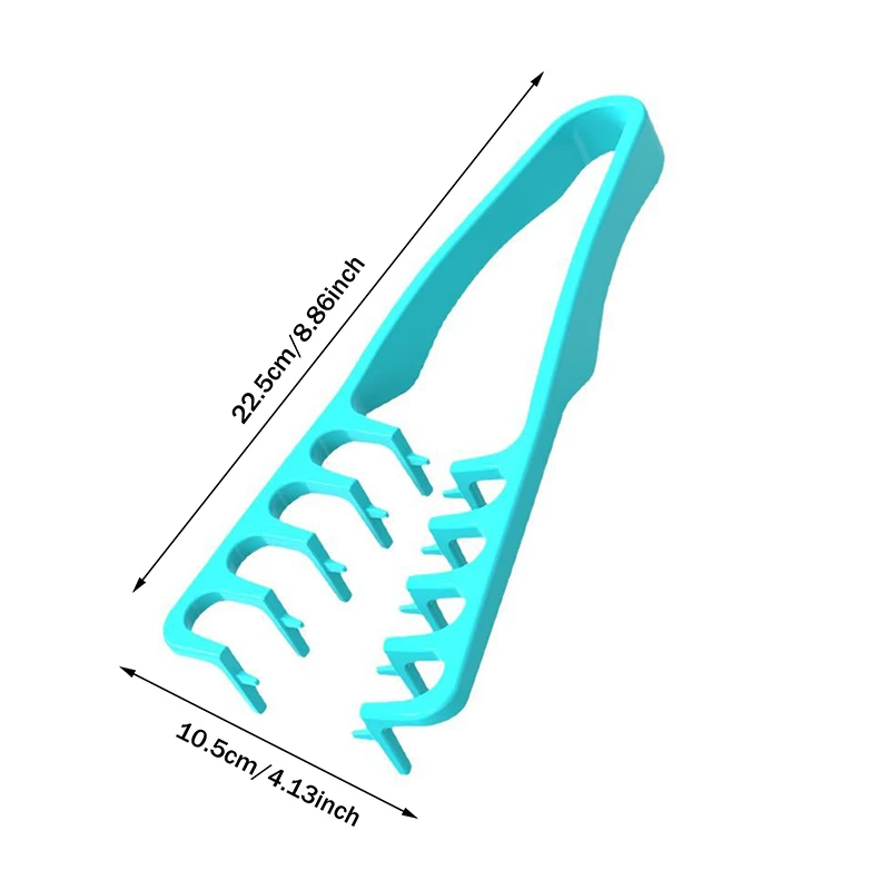 Strumenti per arricciare pettine per capelli volumizzante a denti larghi Texture soffice per uomo Ideale per tutti i tipi di capelli Strumenti per acconciature - immagine 6