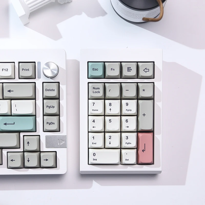 Mini Teclado Numérico Digital Liga de Alumínio Kit Teclado Bluetooth 2.4g sem Fio Tipo-c Pad 21 Chave Rgb Luz Lmk21 - Imagem 2
