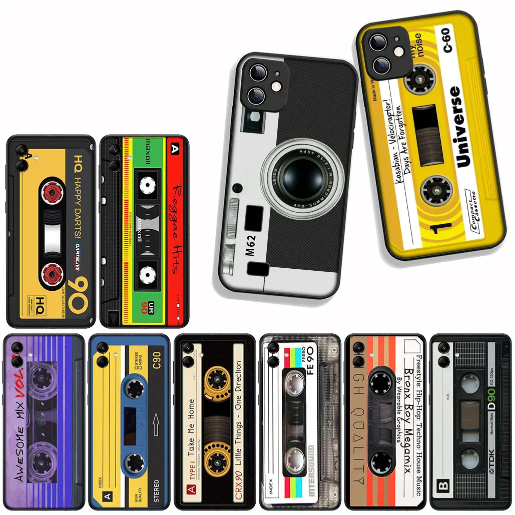 Vintage Cassette Tape Retro Design Phone Case
