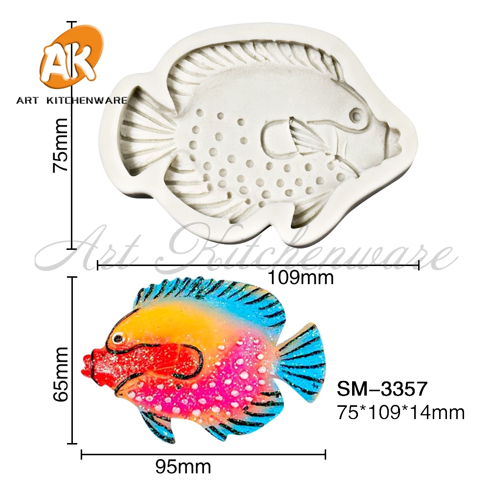 Silikonform Muschel & Seestern – 4-teiliges Set Für Kuchen & Fondant | Back- & Bastelzubehör