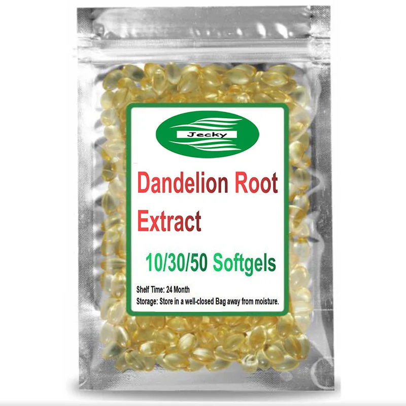 Natural Dandelion Root Extract Softgel Supports Overall Health and Well-Being 1Pack 120Counts