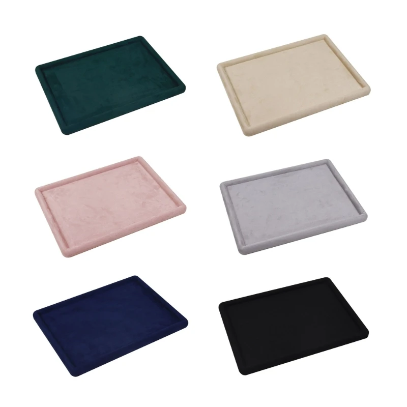 

Y4QE Convenient Jewelry Holder Dustproof Designs Jewelry Dish Tray Jewelry Ornament Drawer Stackable Jewelry Plate