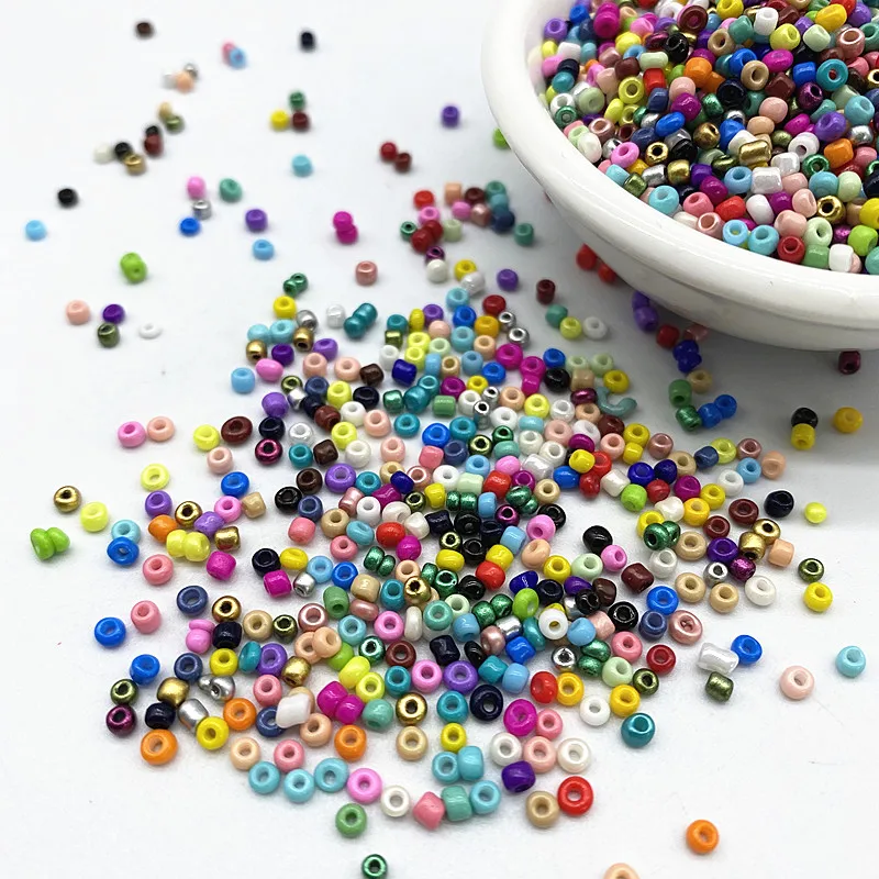 Glass Beads 15g/lot 2mm 3mm 4mm Charm Czech Glass Seed Beads DIY Bracelet Necklace Beads Jewelry Making DIY Earring Necklace