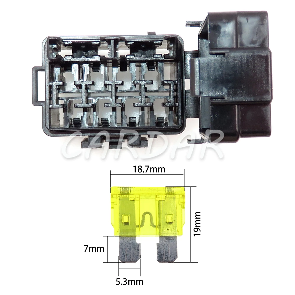 1 Set Automotive Circuit Controller Box Relay Fuse Box Assembly