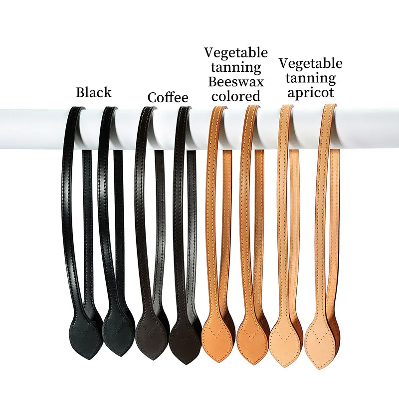 TINBERON 60CM Bag Strap For Luxury Tote Bag Handbag Handle Strap Parts Accessories Replacement Vachetta Leather Shoulder Straps