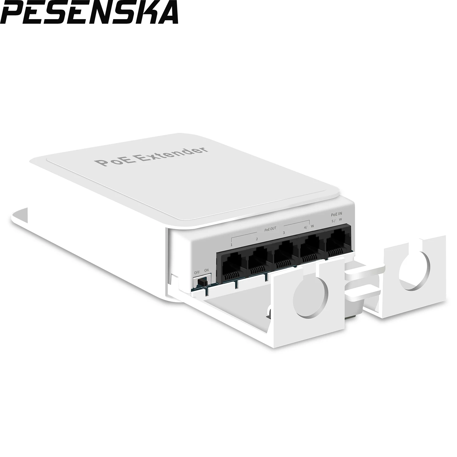 PESENSKA 8 Ports 8CH PoE Switch Ethernet Smart Internet 10/100M