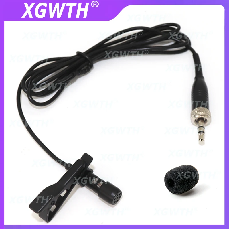 Microfono Lavalier Con Risvolto Mini Microfono A Condensatore Unidirezionale Per Sennheiser G2 G3 Trasmettitore Bodypack Wireless 3.5Mm Con Serratura