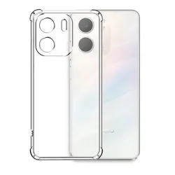 Enhanced Shockproof Airbag Phone Case - Transparent Soft Silicone Protective Cover for OPPO A5 Energy (FSKS)