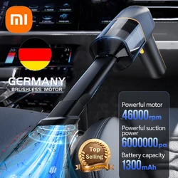 Xiaomi 600000Pa 5 In1 Wireless Automobile Car Vacuum Cleaner Portable Robot Vacuum Cleaner Handheld Mini For Car Home Appliance