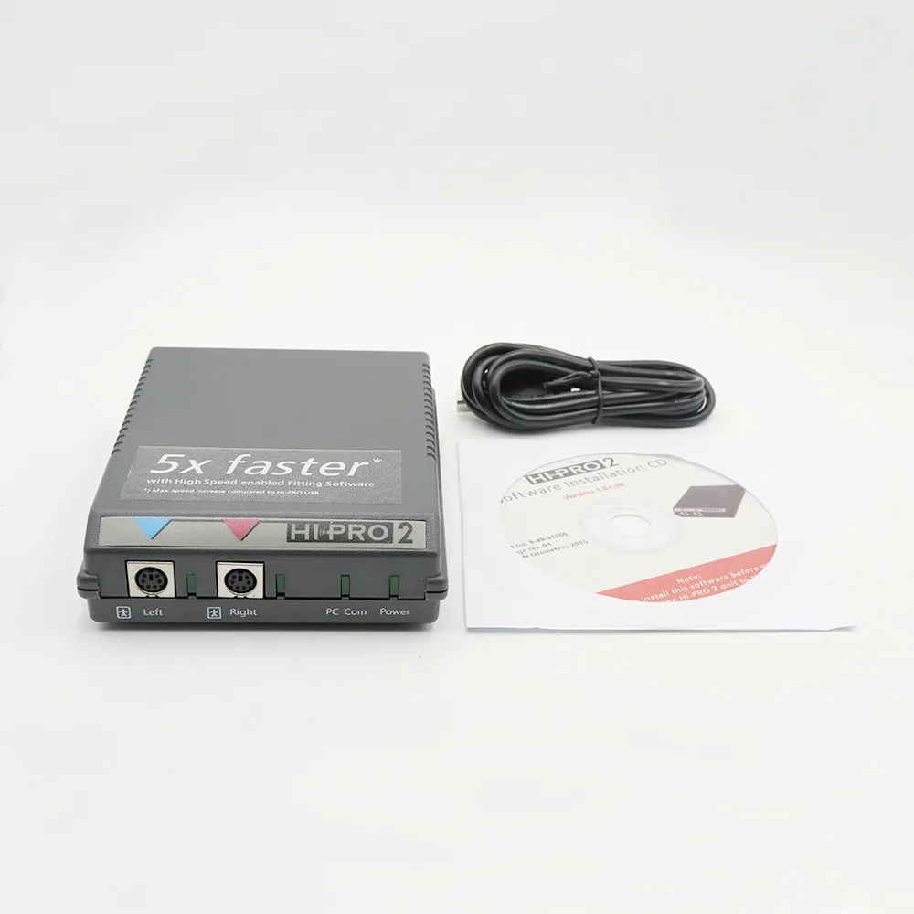 Digital Hearing Aid Programming Machine Programmer Hipro 2  Compatible with All Digital Hearing Aids Siemens Resound Hi-pro Usb 2