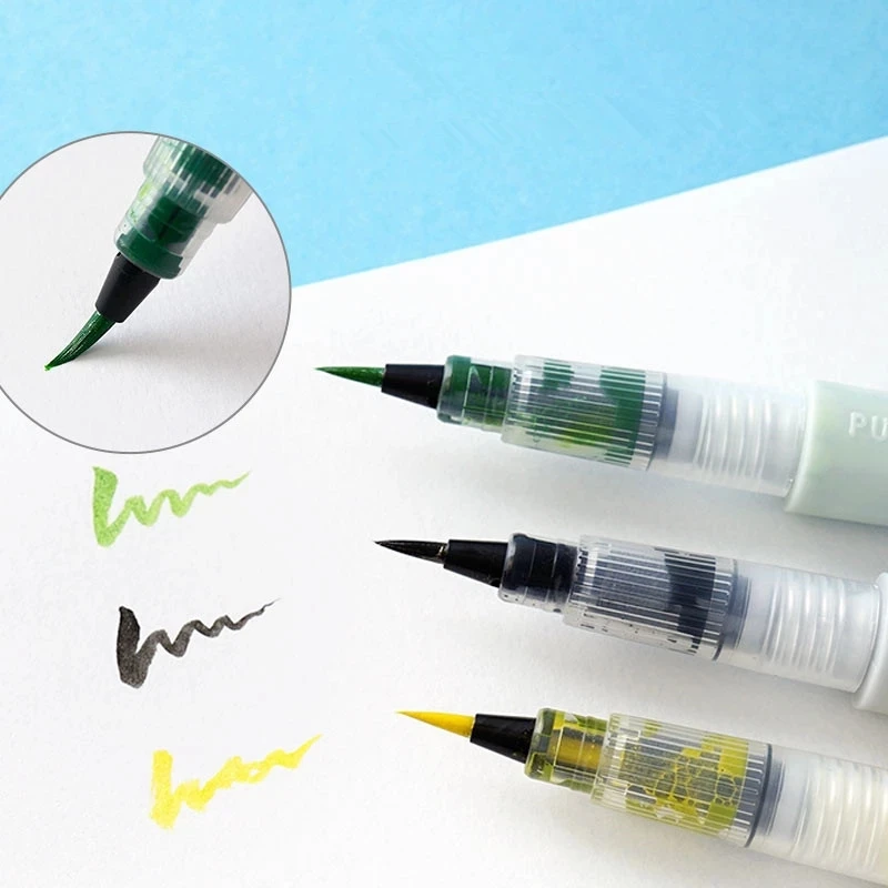 1PC ZIG Kuretake Wink of Stella Bling Brush Pen Multicolor Shiny