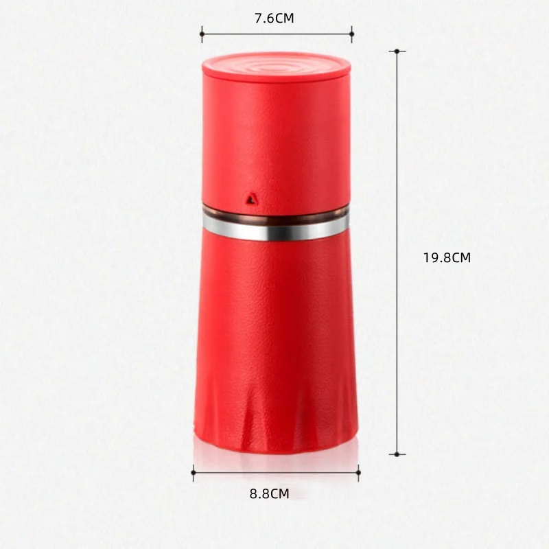 Portable Hand-brewed Coffee Machine Ground Coffee Cup Integrated Bean Hand-twisted Rotating Portable Ground Cup