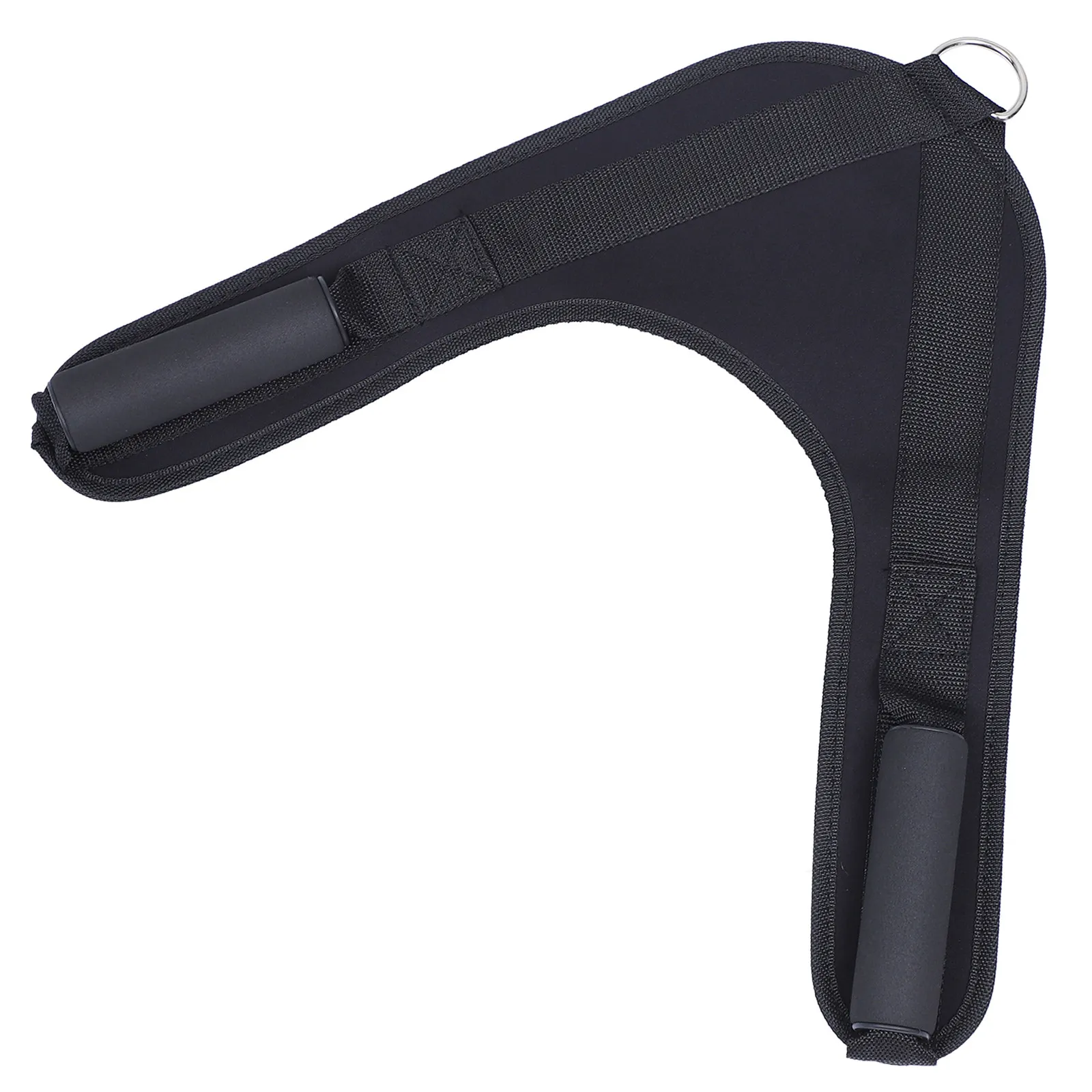 1개입 복근 운동용 하네스 짐 케이블 부착 복부 스트랩 V-액세서리 등 지지 운..