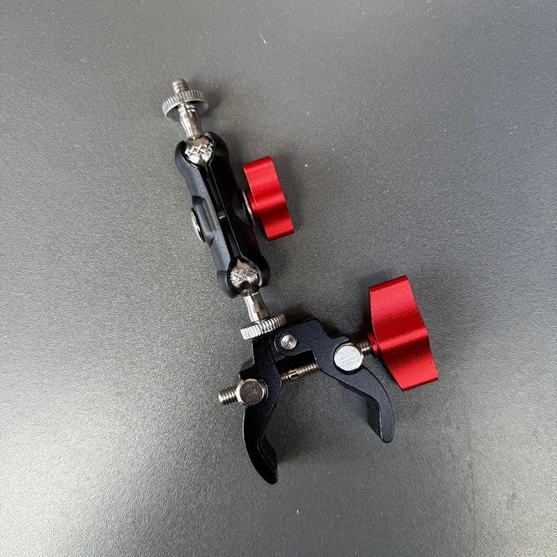 Uhlířový držák Gopro dvojitá koule, koule s magnetickým ramenem pro Hero Insta360 DJI