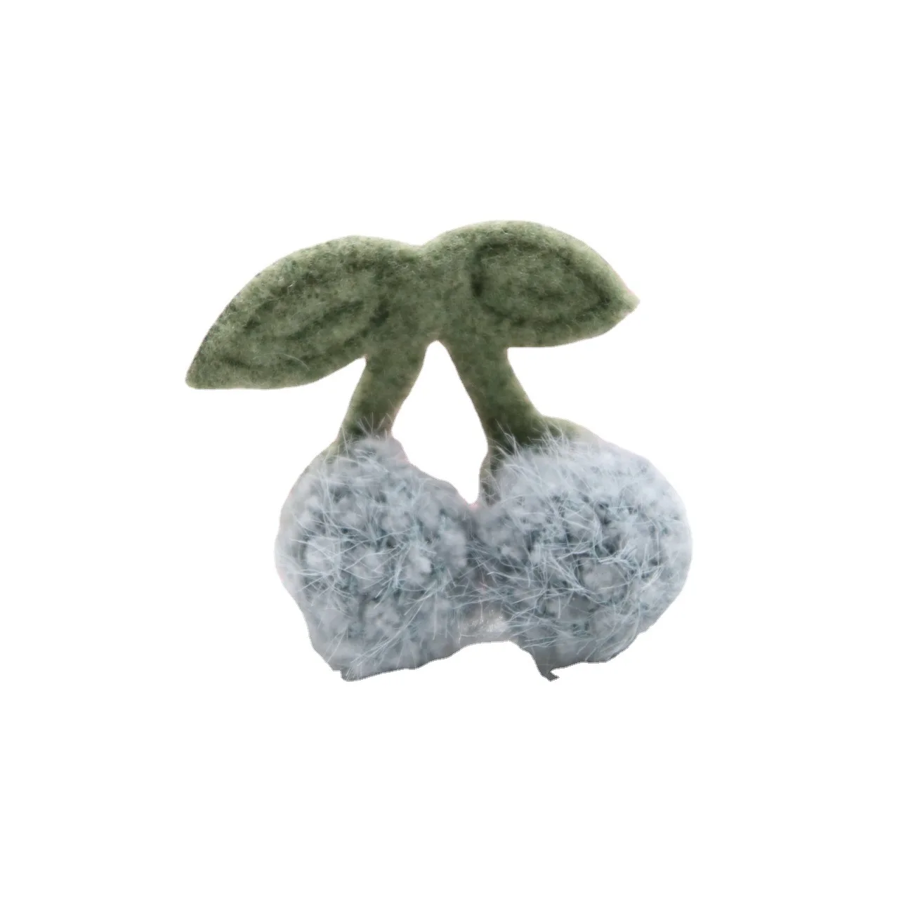 10PCS Small cute cherry combination mink ball costume bag shop material DIY Children's Hair Accessories Decoration Children Hair Accessories