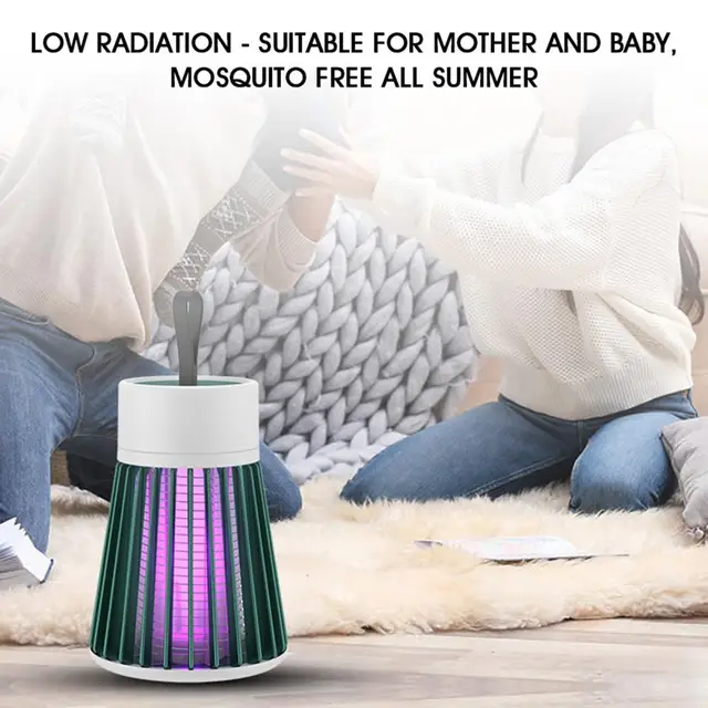 Hatékony Usb -Töltés Beltéri Kültéri Elektromos Szúnyoggyilkos Fény A Kollégiumhoz - Image 5