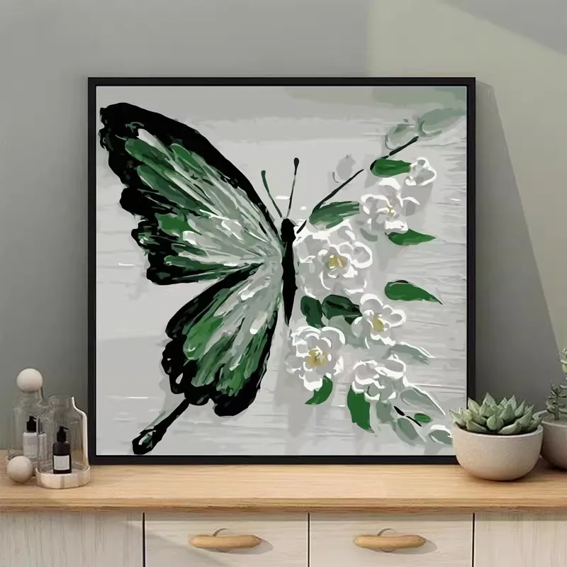 

Flowers, Butterflies, Love Flowers, Coloring, Filling, Hand Drawing, Painting, Oil Painting